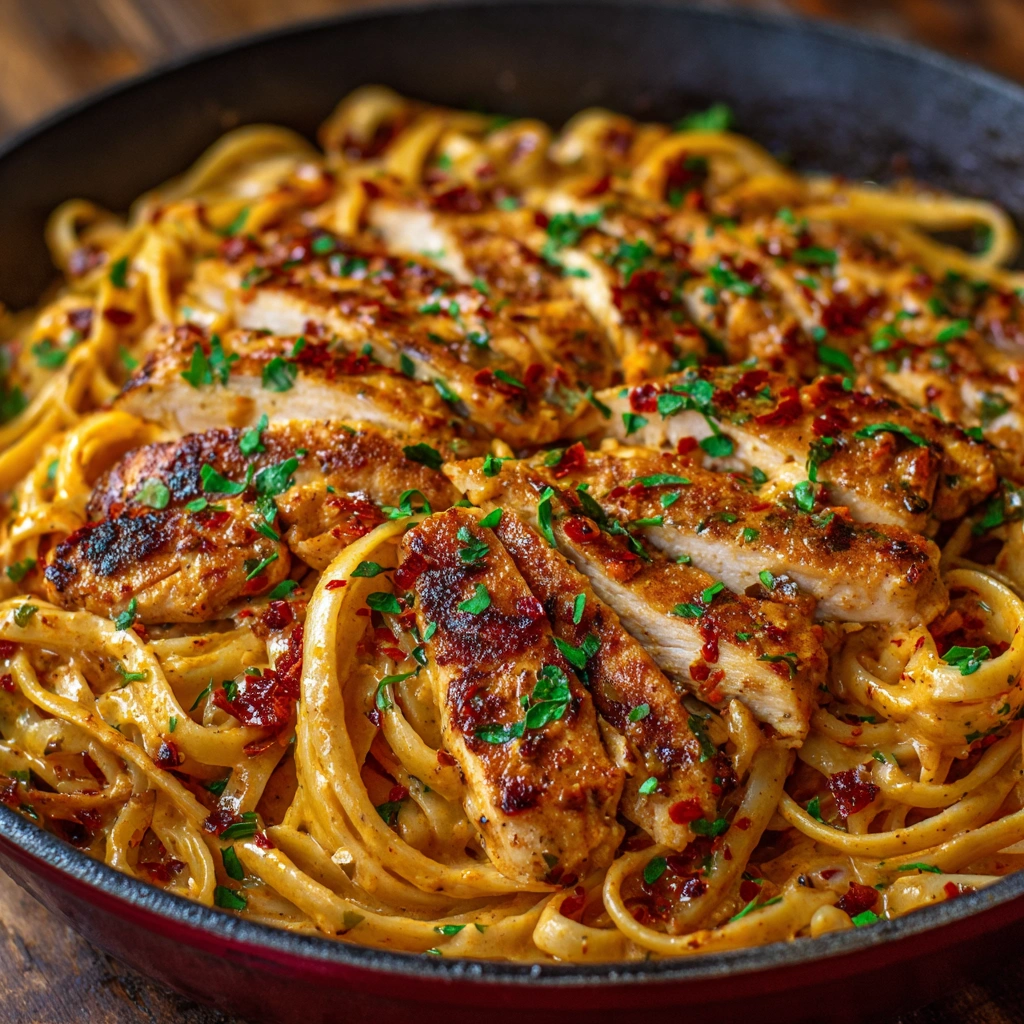 Cowboy Butter Chicken Linguine