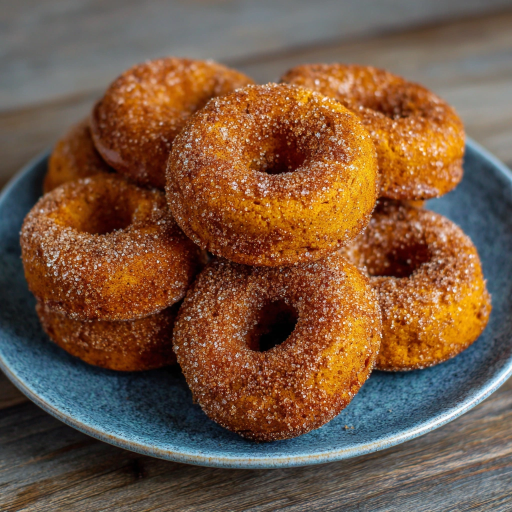 Easy Baked Pumpkin Donuts