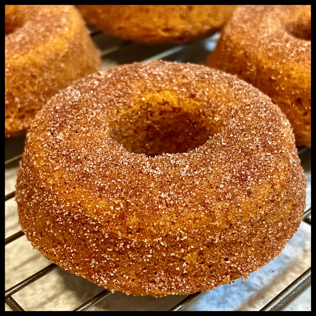 Easy Baked Pumpkin Donuts