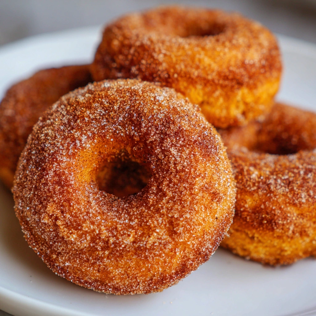 Easy Baked Pumpkin Donuts