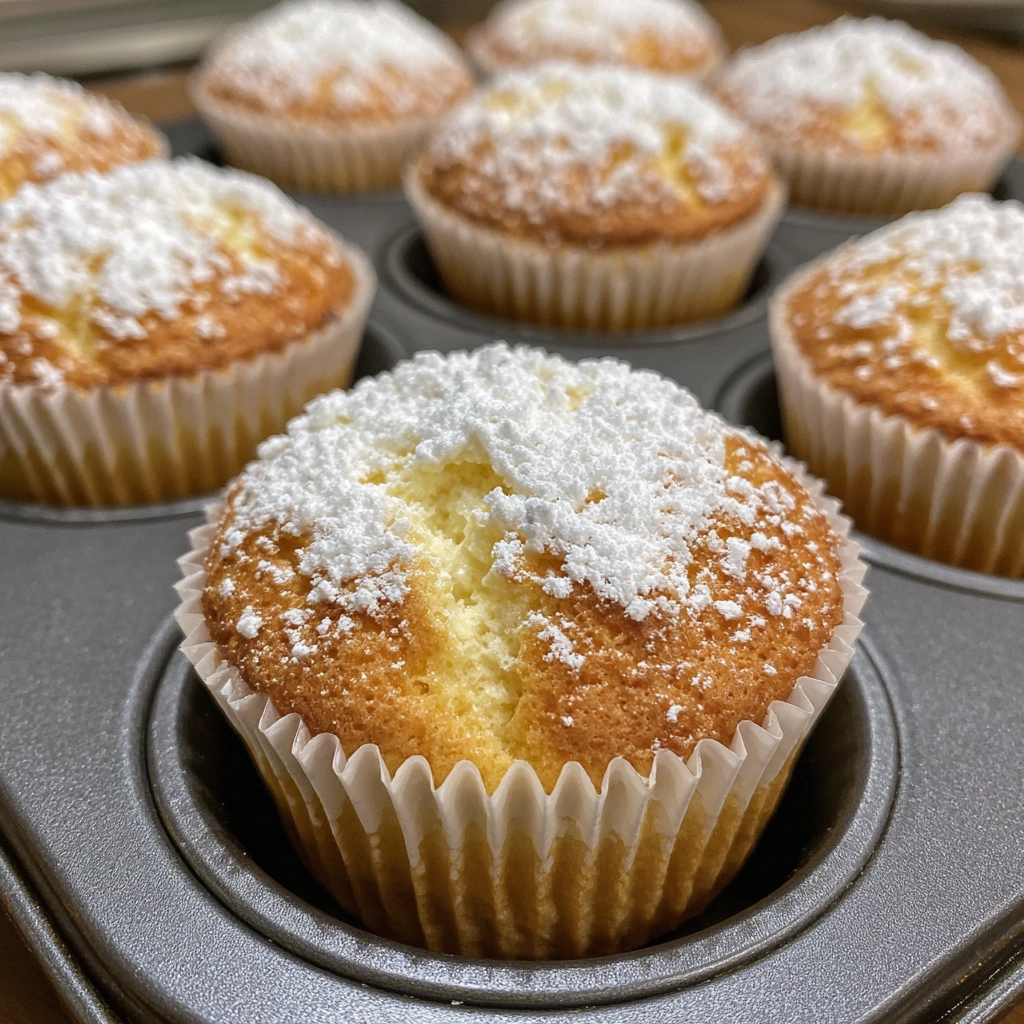 Fluffy Japanese Cotton Cheesecake Cupcakes