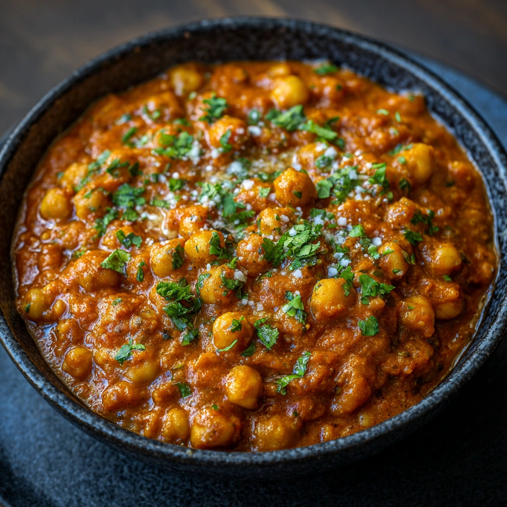 Indian Butter Chickpeas