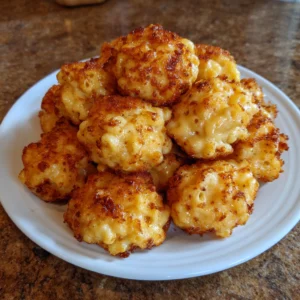Air Fryer Fried Macaroni and Cheese Balls Cheesecake Factory Copycat