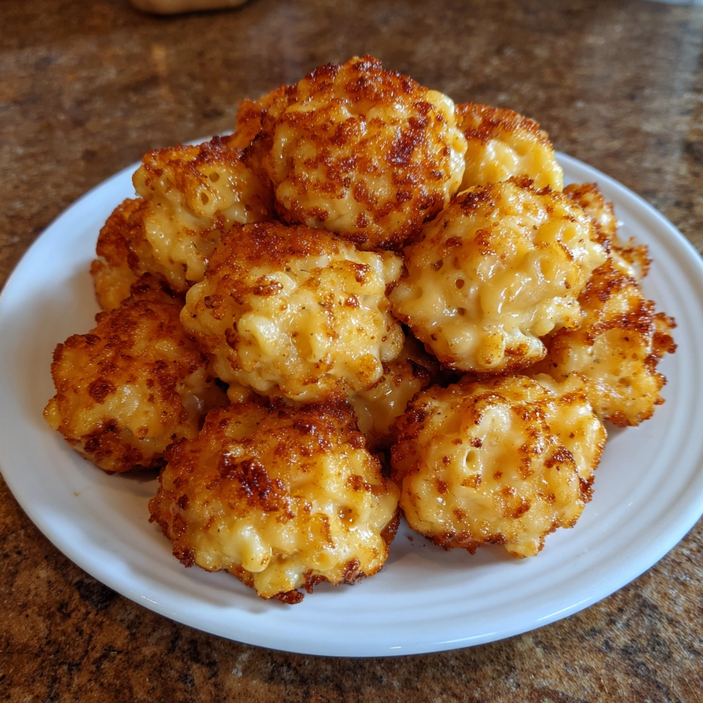 Air Fryer Fried Macaroni and Cheese Balls Cheesecake Factory Copycat