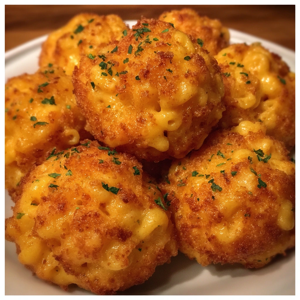 Air Fryer Fried Macaroni and Cheese Balls Cheesecake Factory Copycat
