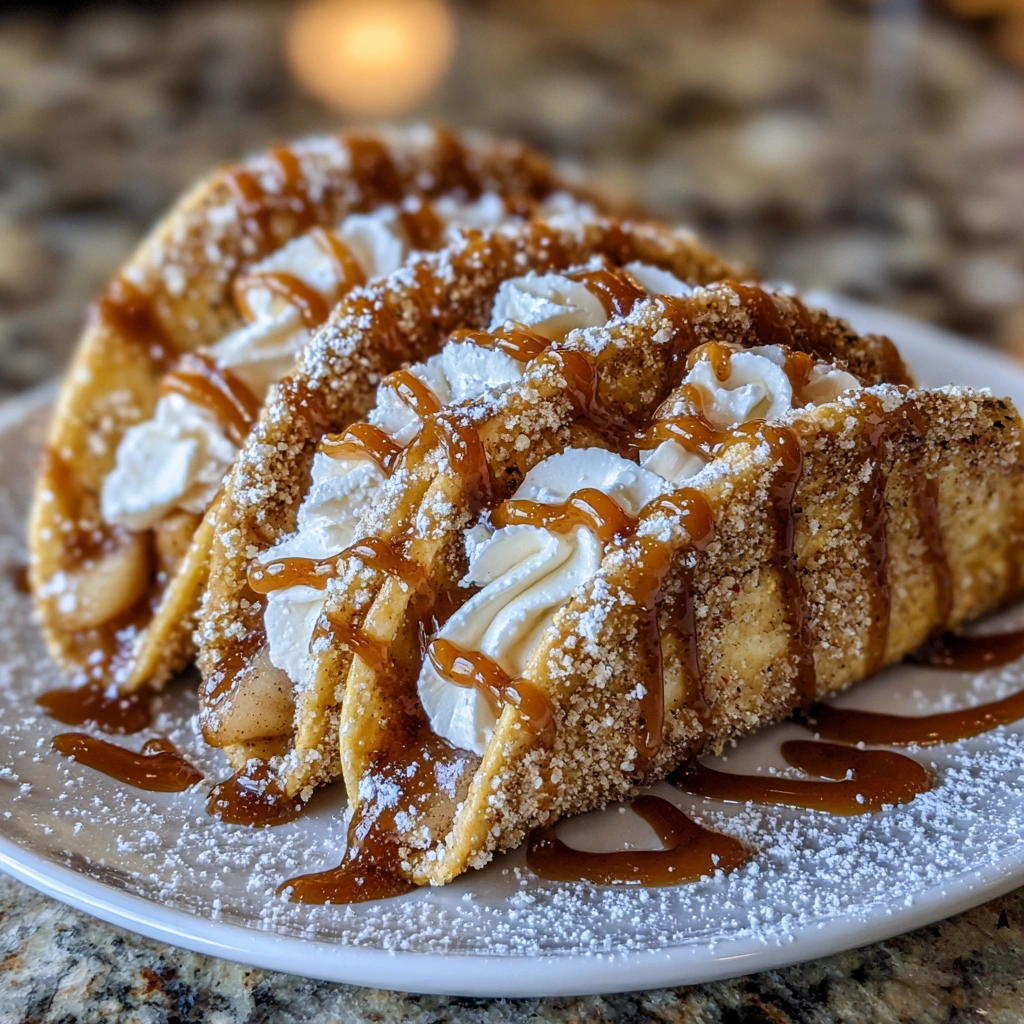 Apple Pie Tacos