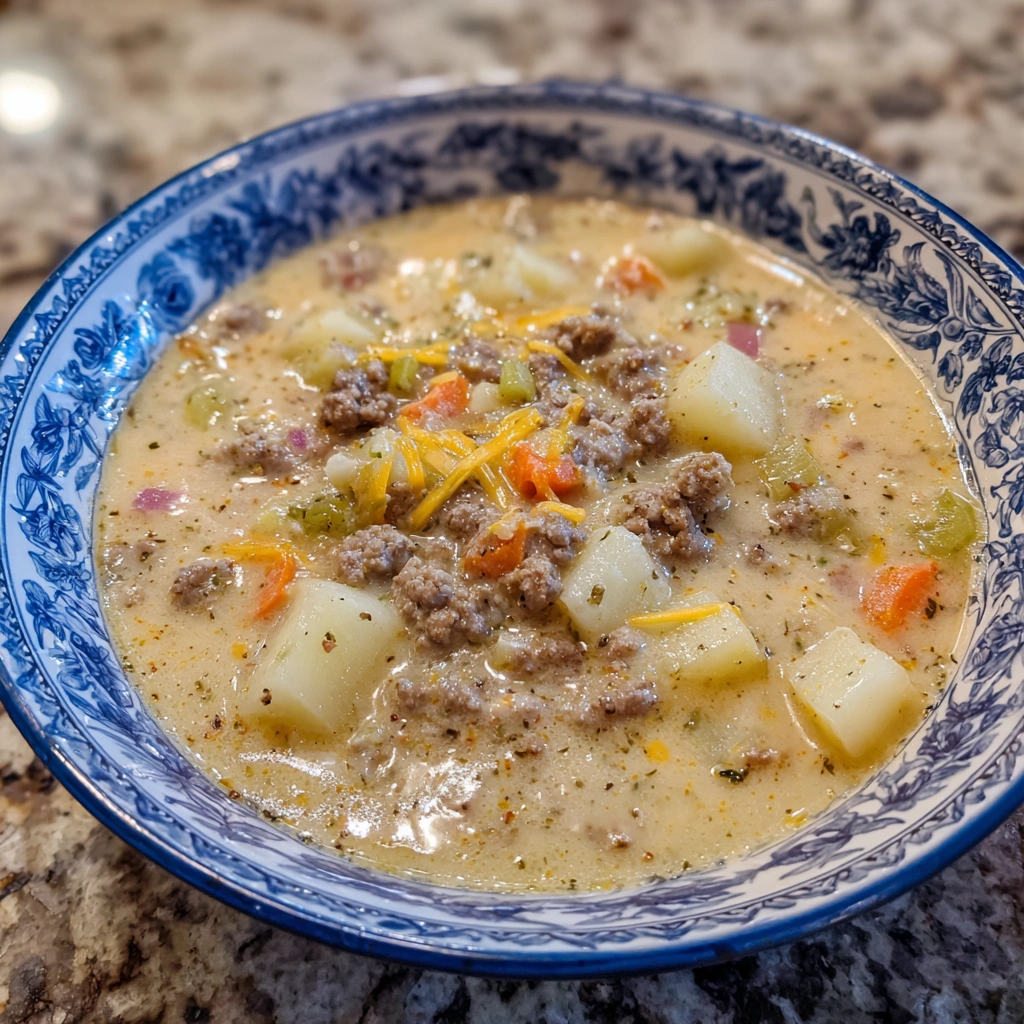 Cheeseburger Soup