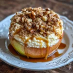 Cheesecake Stuffed Baked Apples