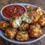 Cheesy Parmesan Mozzarella Bites