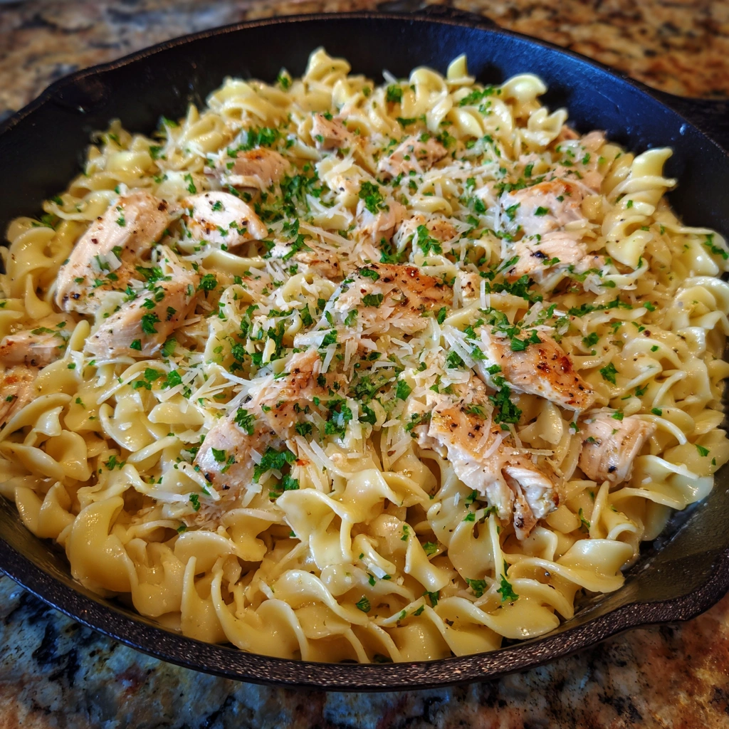 Chicken Buttered Noodles