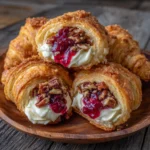 Cranberry Cream Cheese Crescent Bites