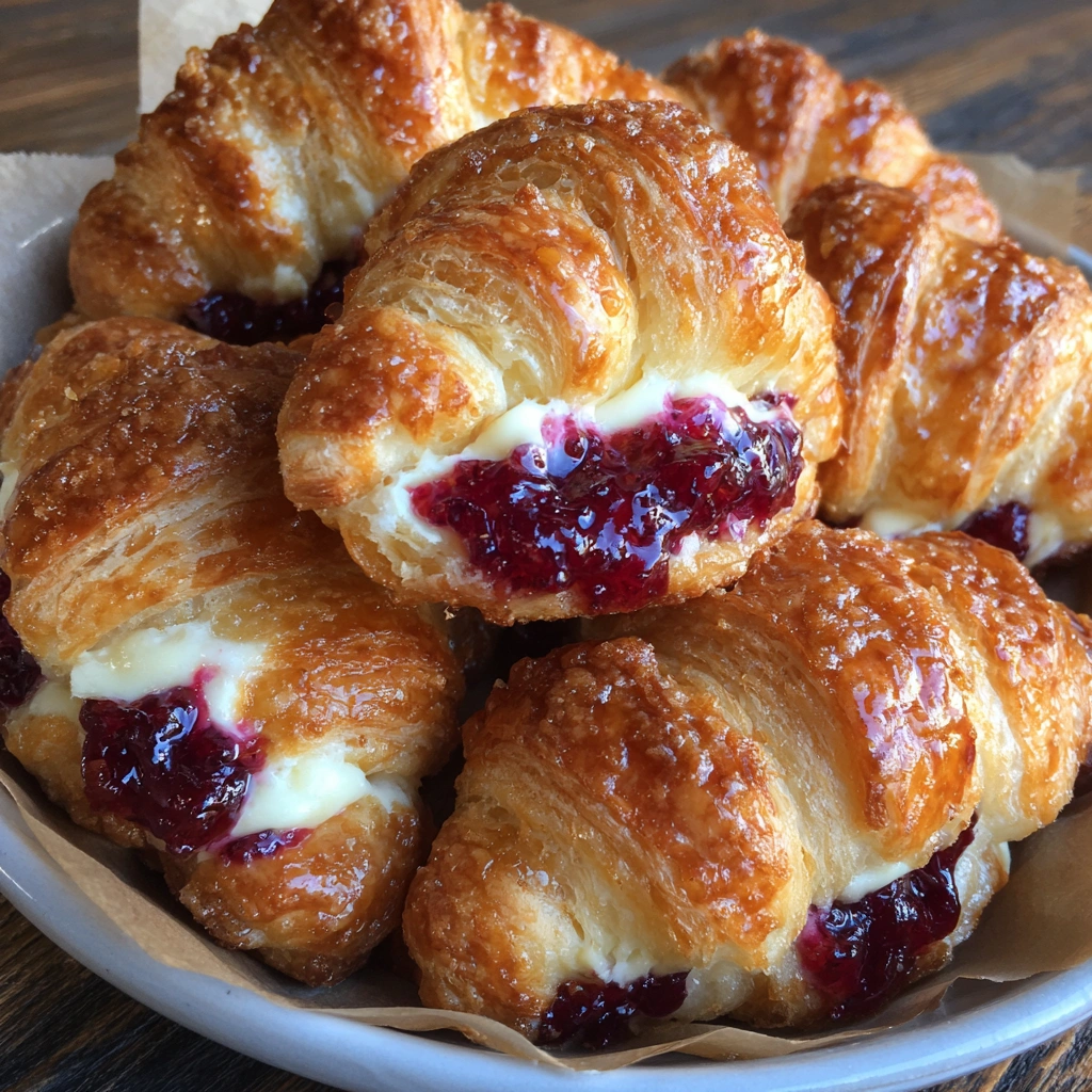 Cranberry Cream Cheese Crescent Bites