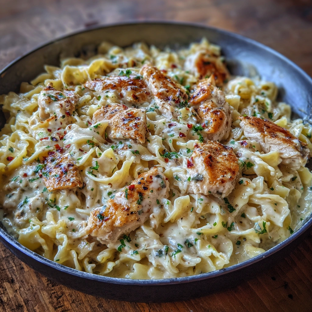 Creamy Chicken Alfredo Pasta
