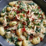 Creamy Crack Chicken Gnocchi