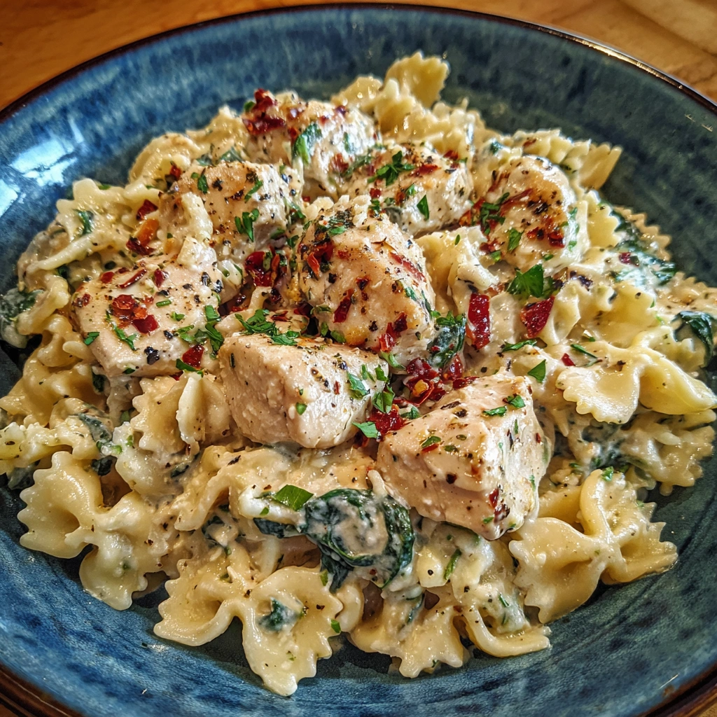 Creamy Ricotta Chicken Pasta
