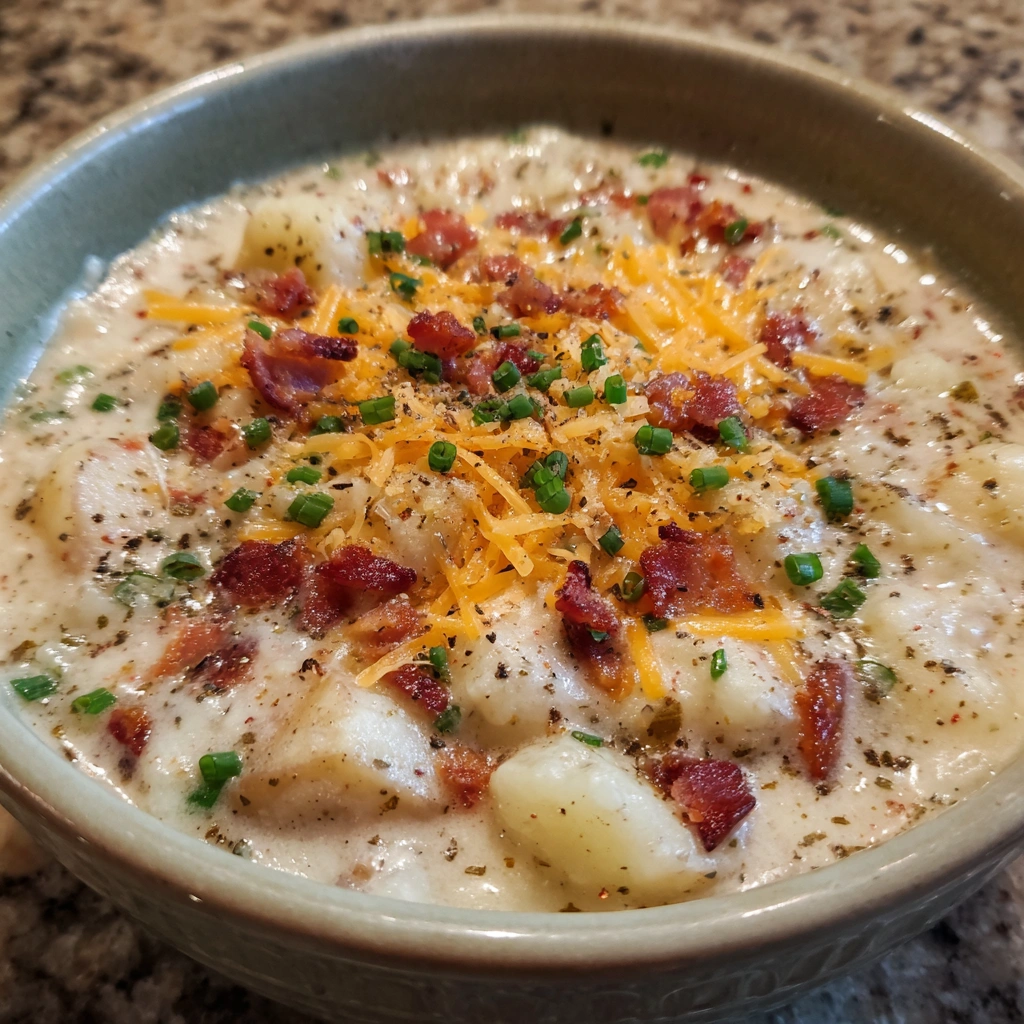 Crock Pot Crack Potato Soup