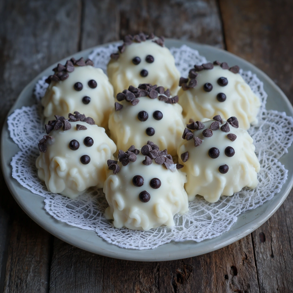 Ghost Oreo Balls