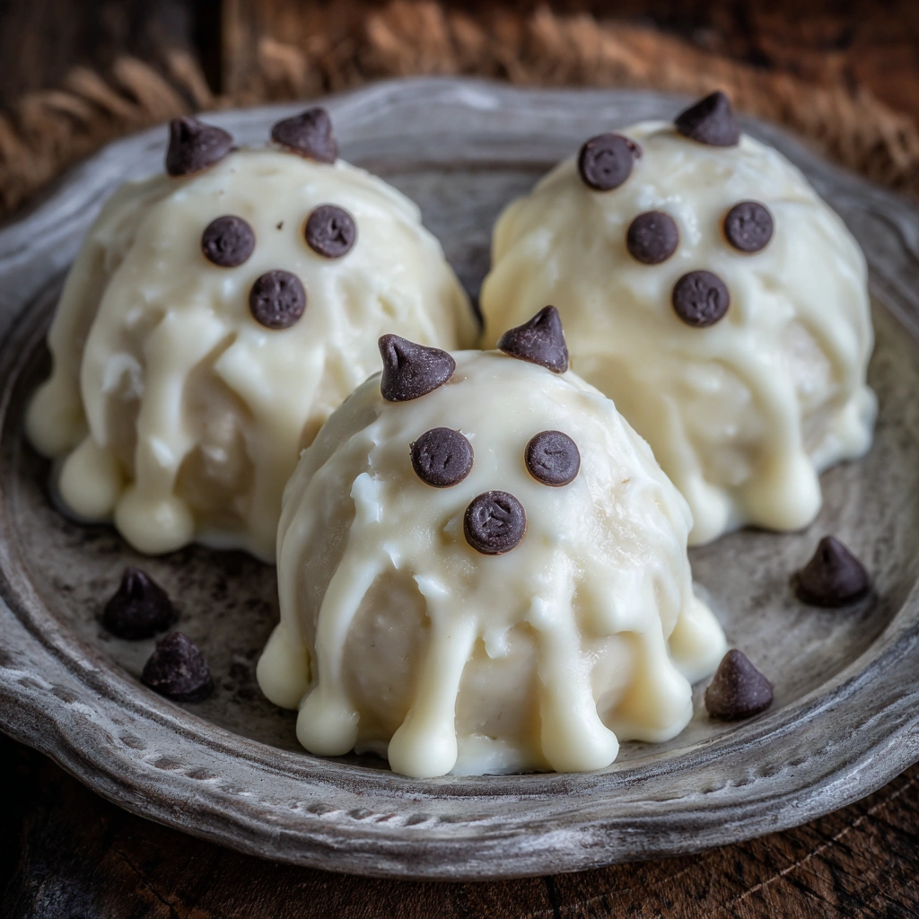 Ghost Oreo Balls