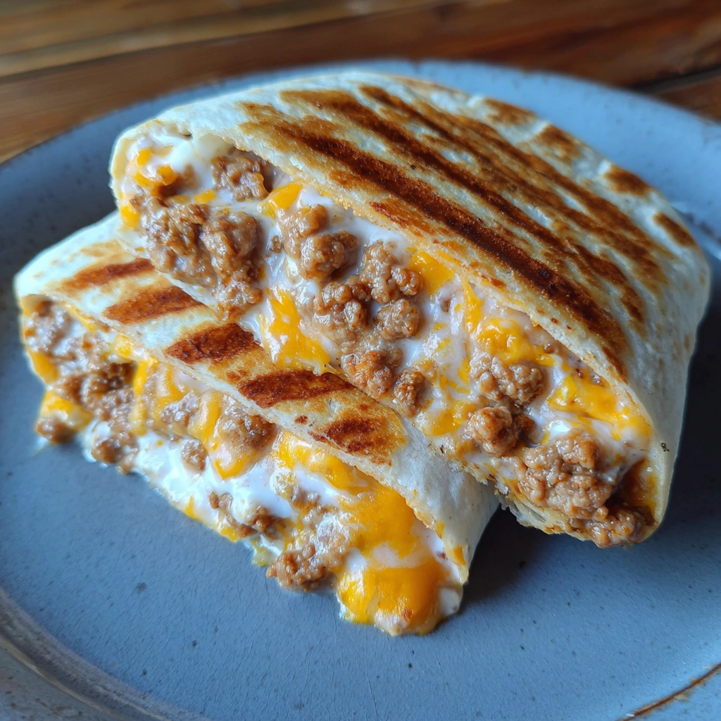 Grilled Cheese Burrito Taco Bell Copycat