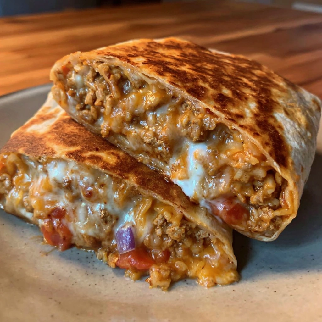 Grilled Cheese Burrito Taco Bell Copycat