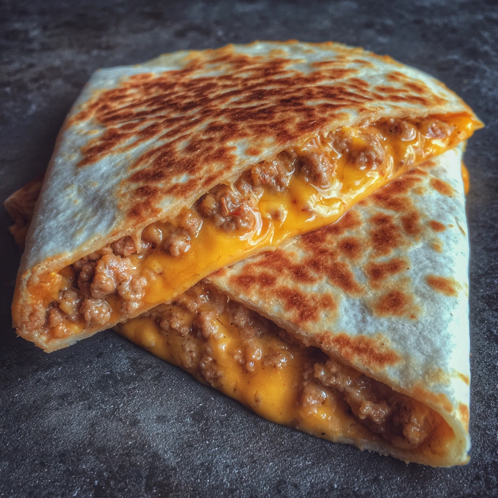 Grilled Cheese Burrito Taco Bell Copycat