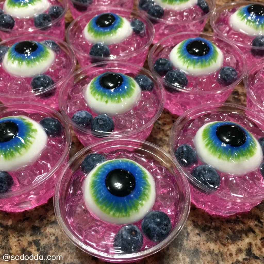 Halloween Eyeball Jello Shots