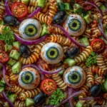 Halloween Eyeball Pasta Salad