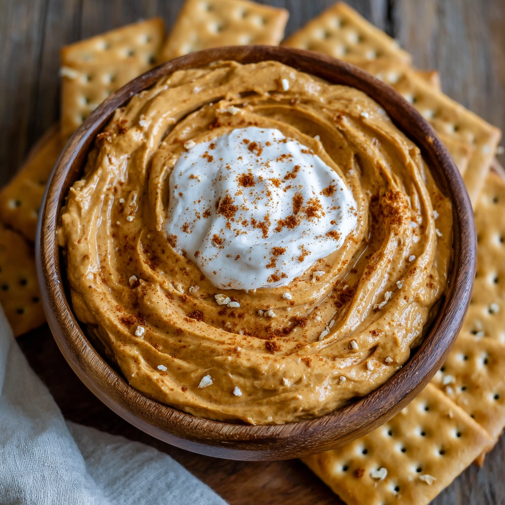 Healthy Pumpkin Pie Dip