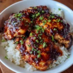 Honey BBQ Chicken Rice