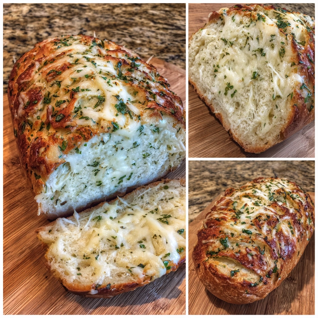 Italian Herbs and Cheese Bread