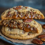Maple Pecan Pie Stuffed Cookies