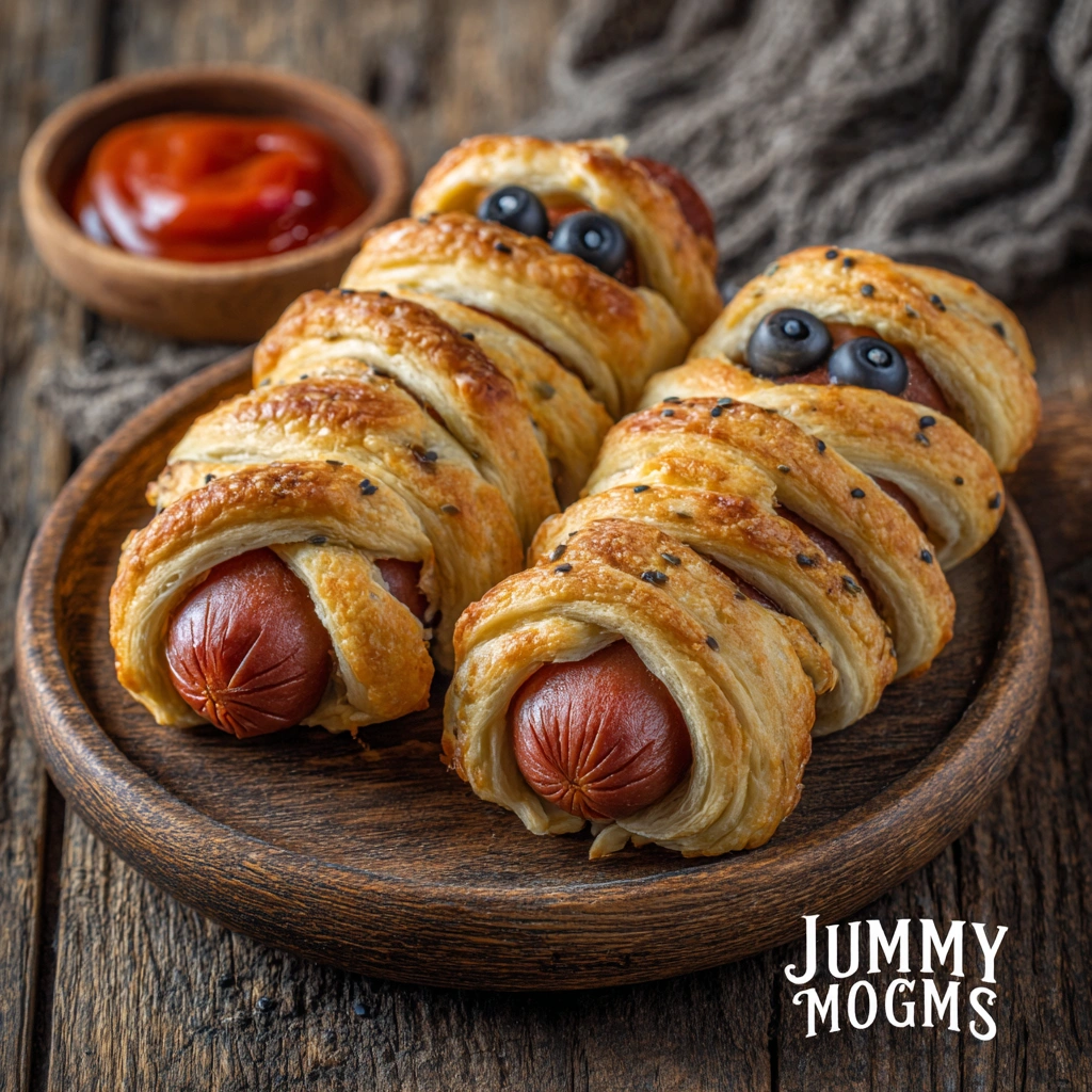 Mummy Dogs Halloween Hot Dog Mummies