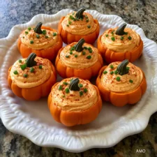 Pumpkin Patch Deviled Eggs deliver 9 cute, creamy, festive bites.