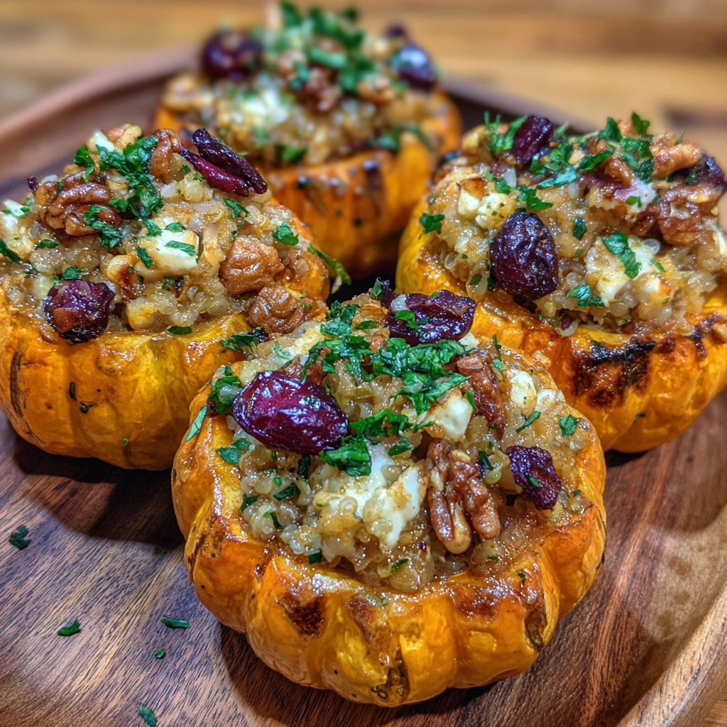 Stuffed Mini Pumpkins