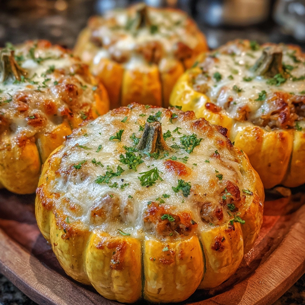 Stuffed Mini Pumpkins