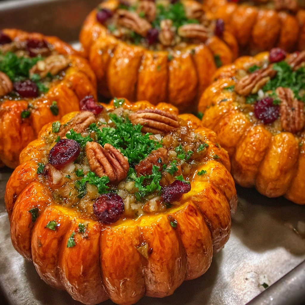 Stuffed Mini Pumpkins