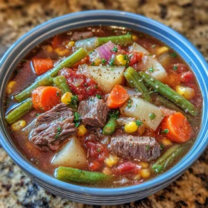 Vegetable Beef Soup