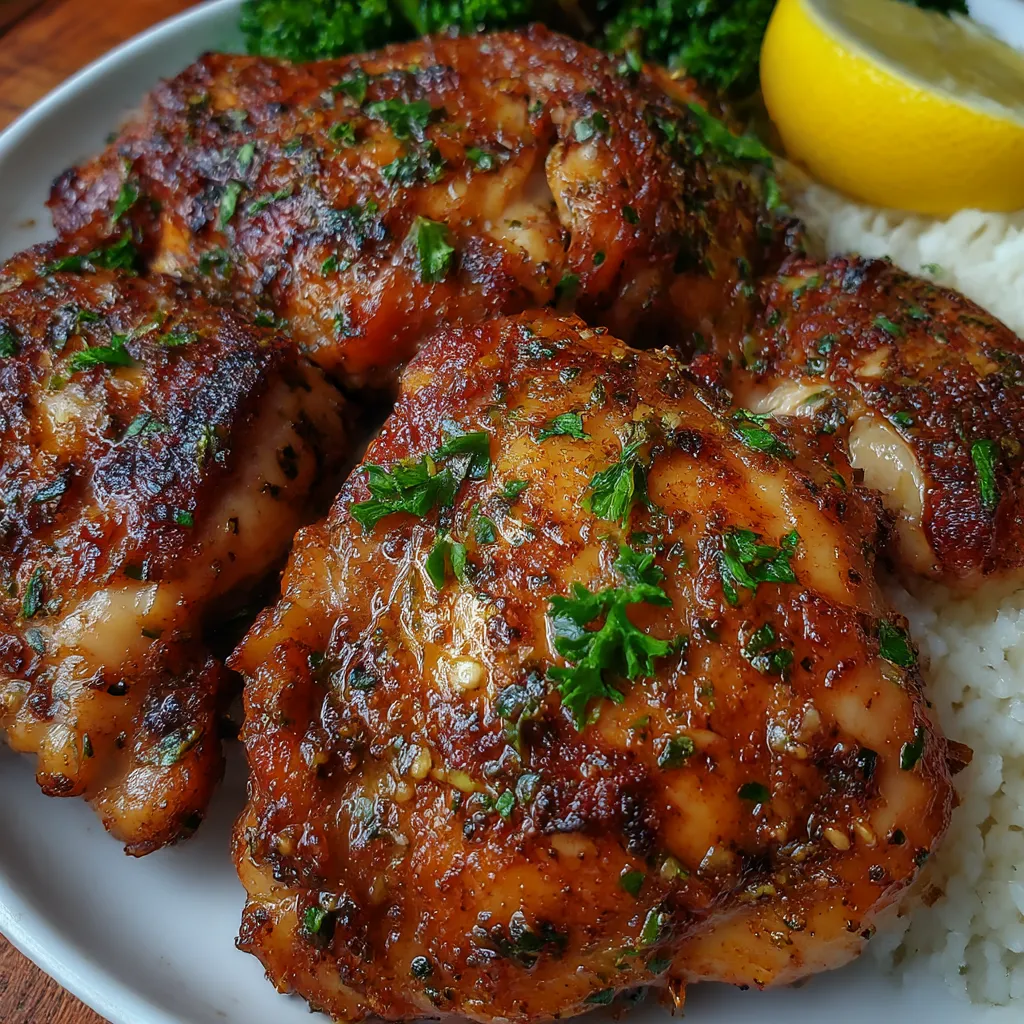 30-Minute Oven Baked Boneless Skinless Chicken Thighs