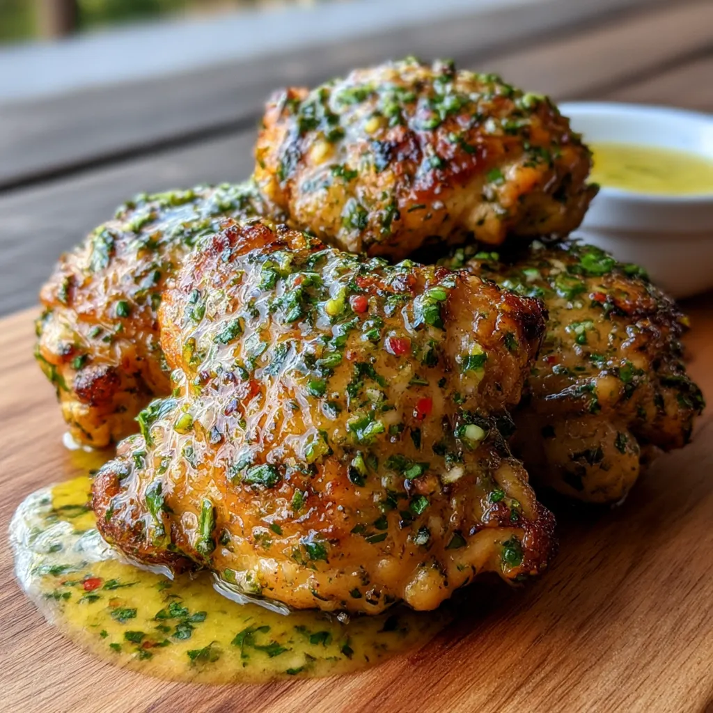 Chimichurri Chicken Thighs