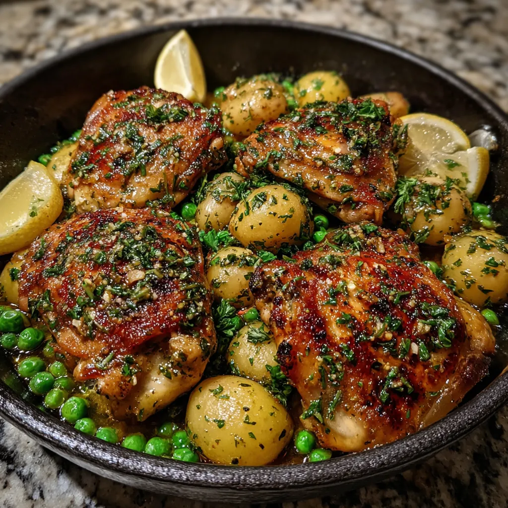 Classic Chicken Vesuvio