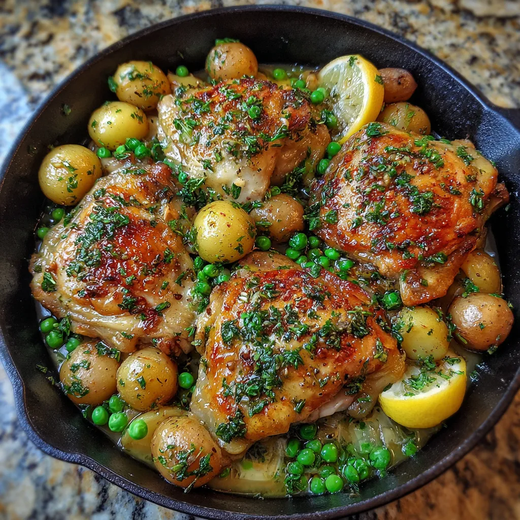 Classic Chicken Vesuvio