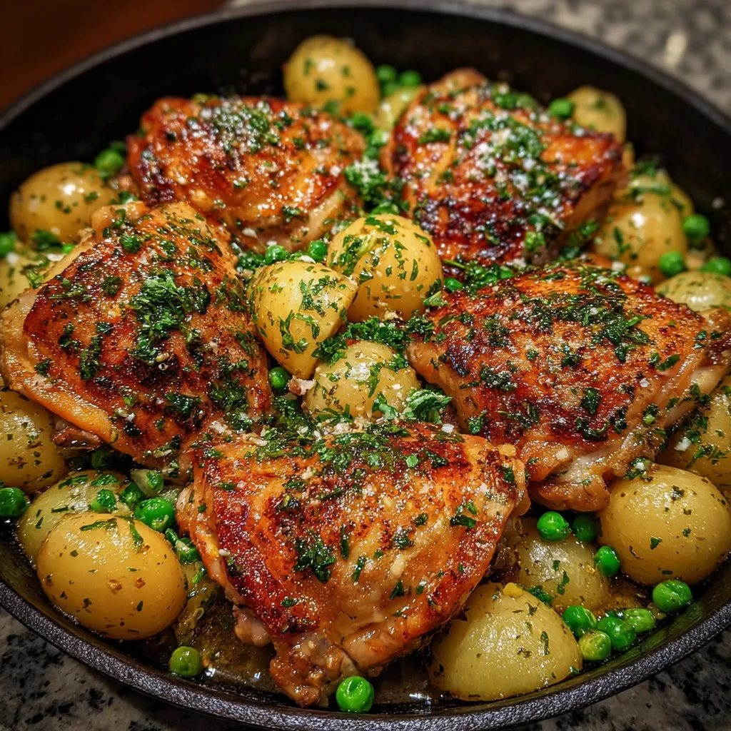 Classic Chicken Vesuvio