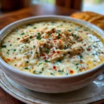 Creamy White Chicken Rice Soup