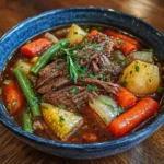 Crockpot Beef and Vegetable Soup