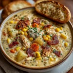 Crockpot Chicken Corn Chowder