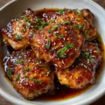 Crockpot Honey Garlic Chicken Thighs