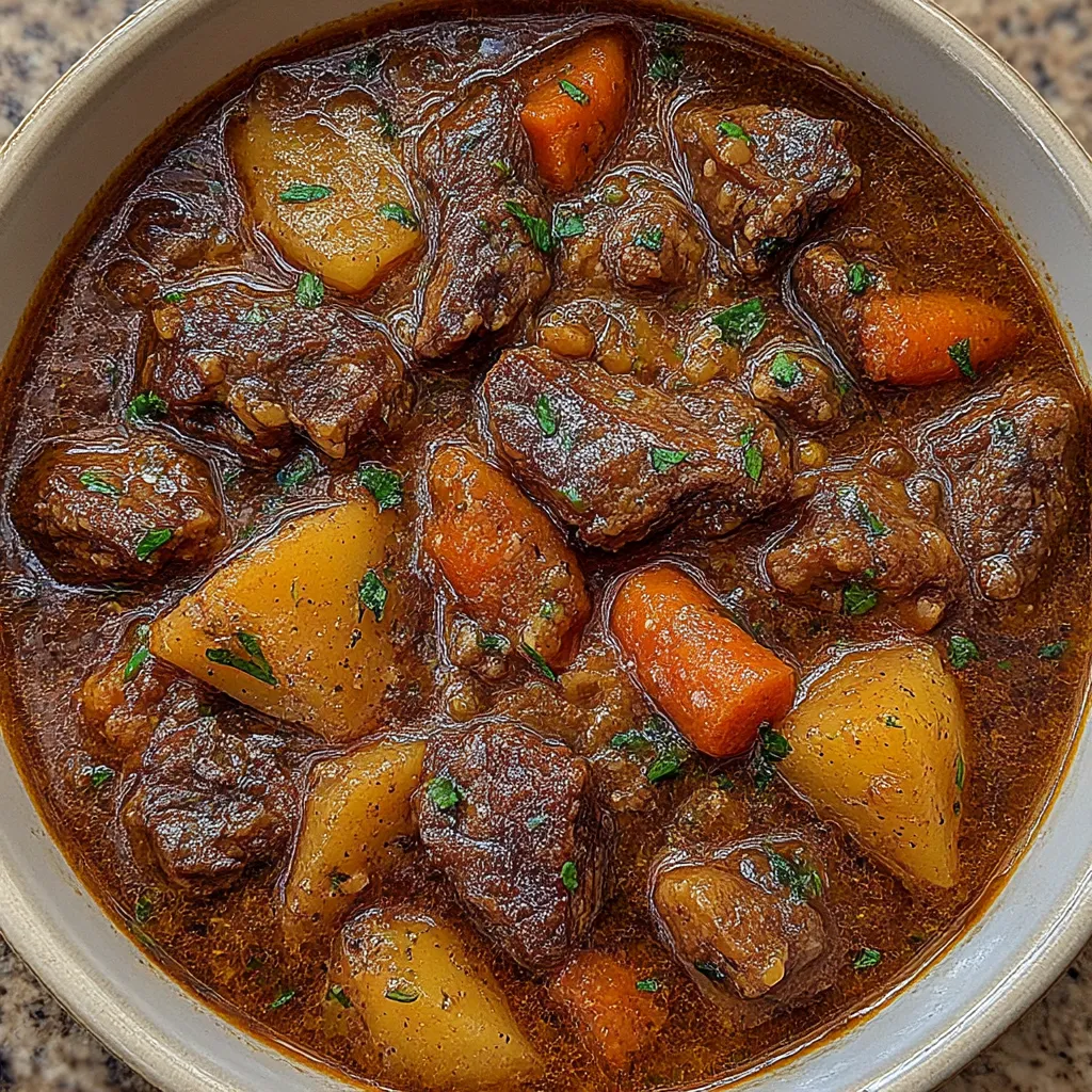 EASY HOMEMADE BEEF STEW