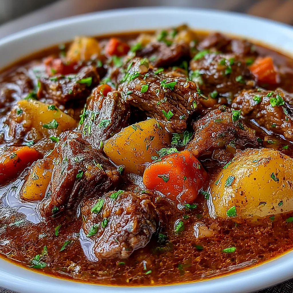 EASY HOMEMADE BEEF STEW