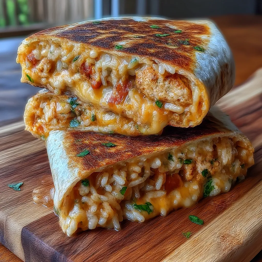 Easy Grilled Cheese Burrito