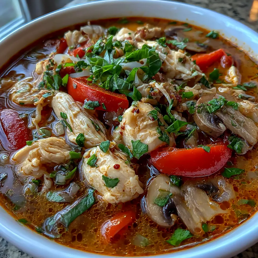 Easy Thai Chicken Soup